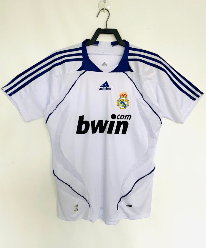 Real Madrid Home Retro Jersey 2007/08