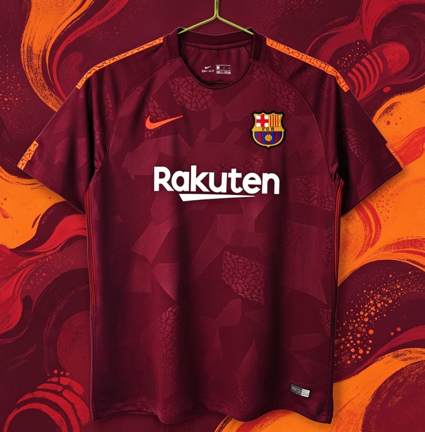 Barcelona Third Retro Jersey 17/18