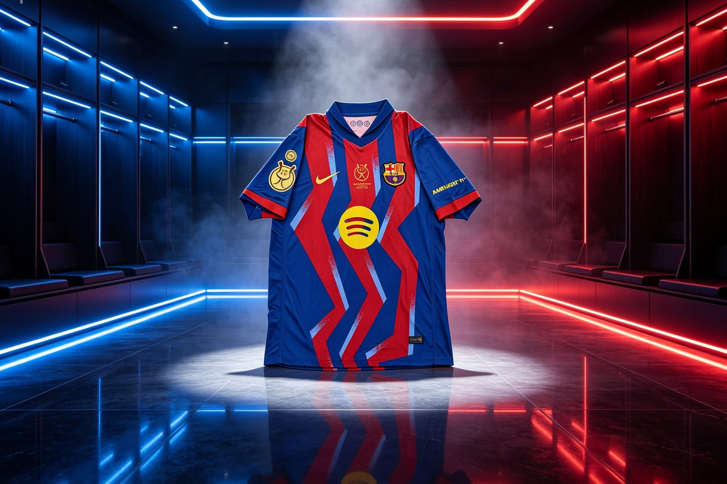 Barcelona 2025/26 Fourth Away Super Cup Final jersey