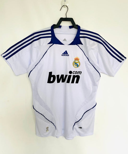 Real Madrid Home Retro Jersey 2007/08