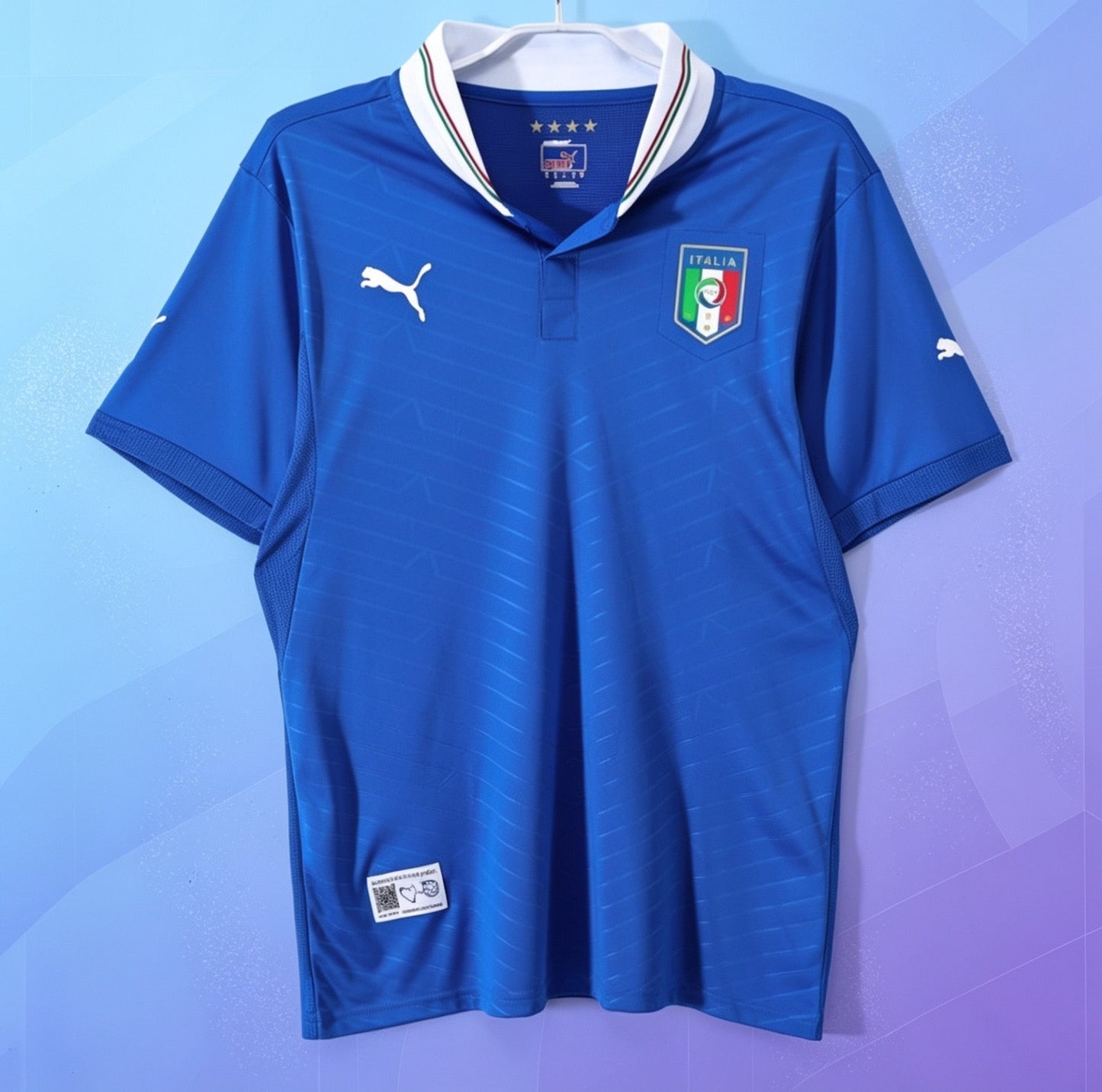 Italy Retro Home Jersey 2012