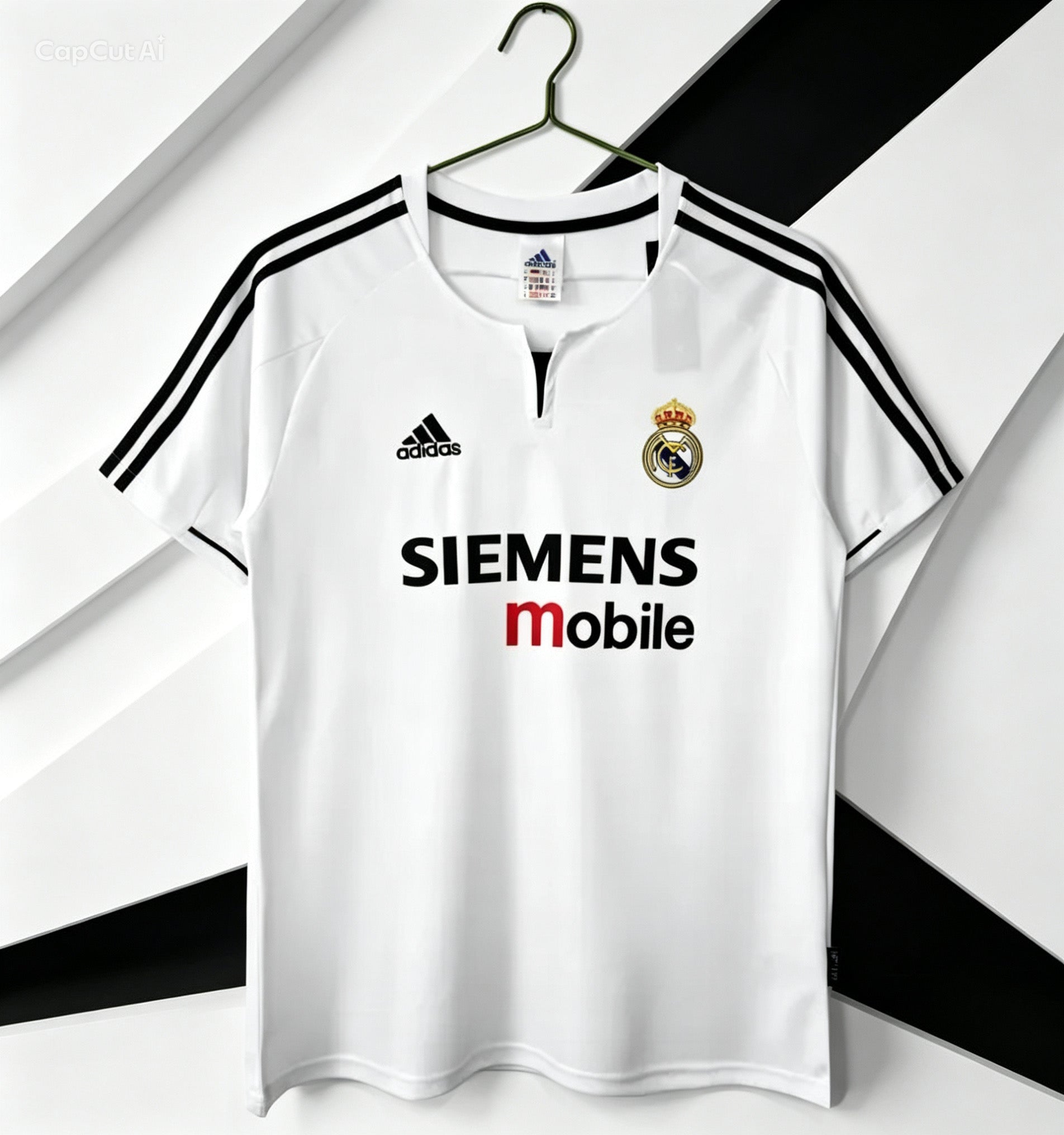 Real Madrid Home Retro Jersey 2003/04