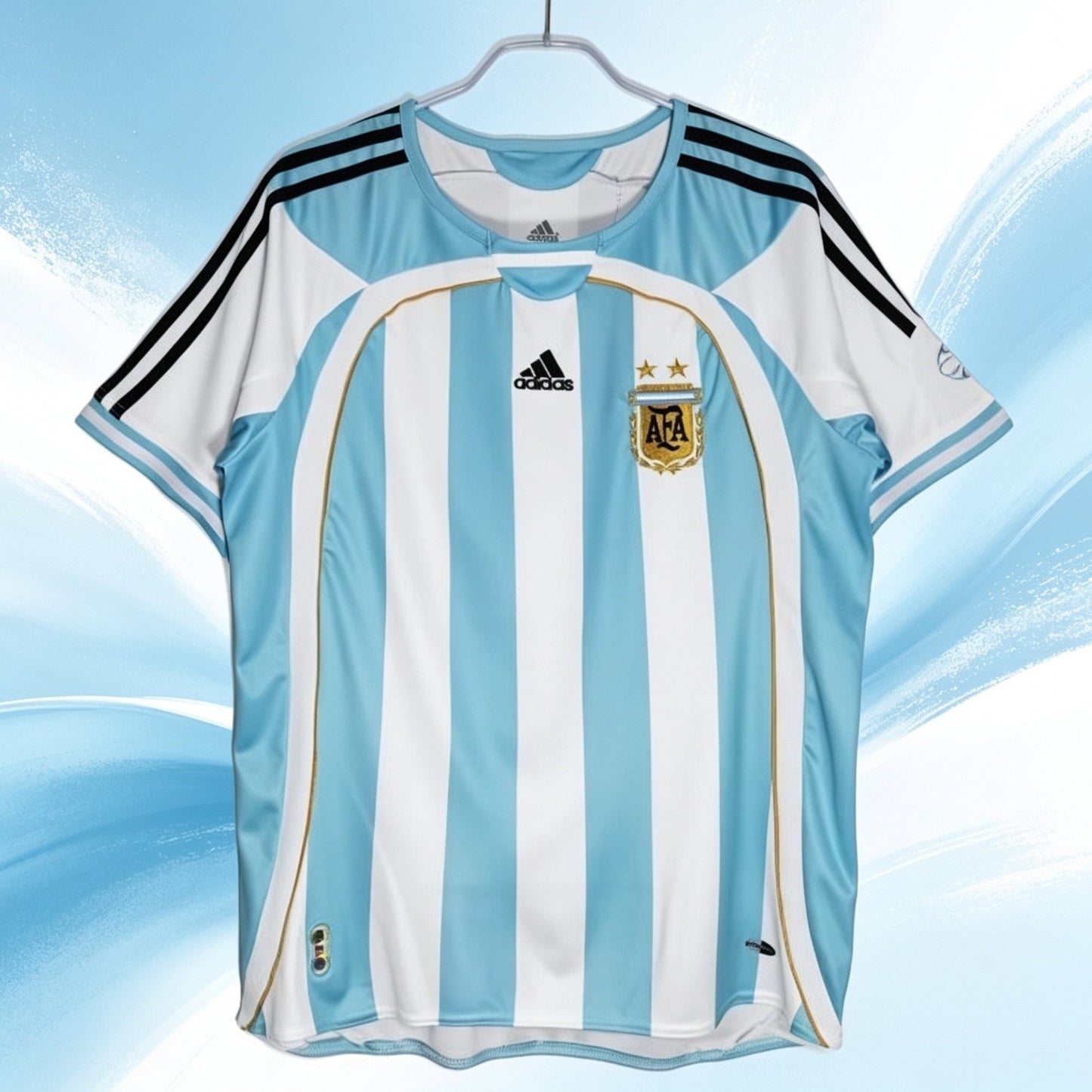 Argentina Home Retro Jersey 2006