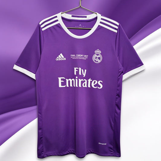 Real Madrid Away Champions League Final Away Retro Jersey 16/17