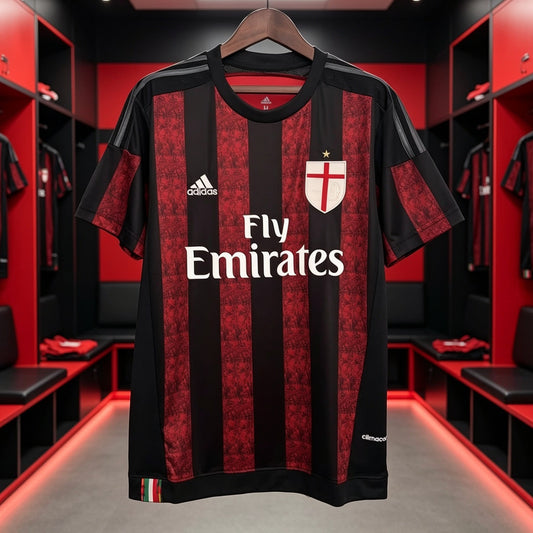 15-16 milan home retro jersey