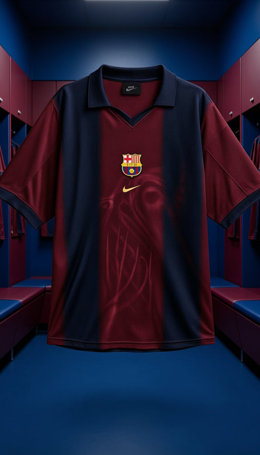Barcelona x Travis Scott Home Retro Skeleto