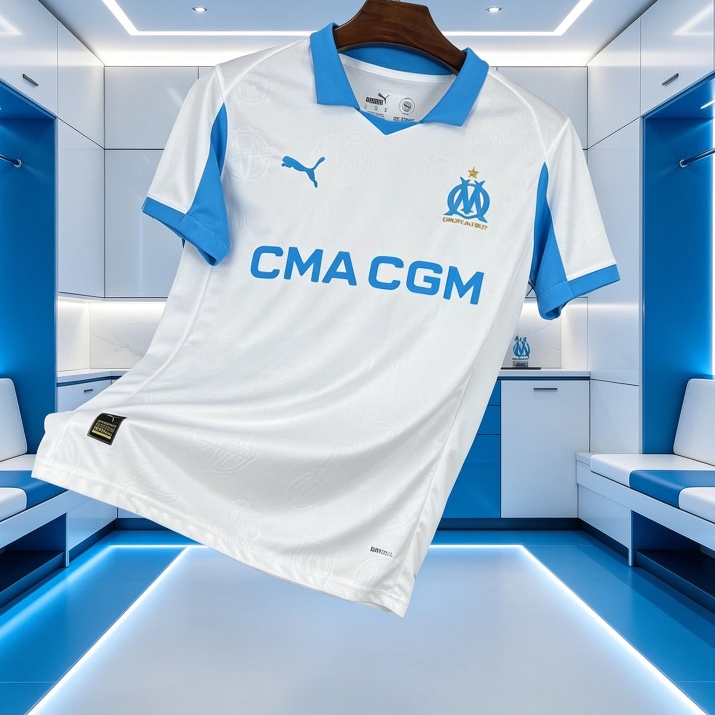 25-26 Marseille Home Jersey