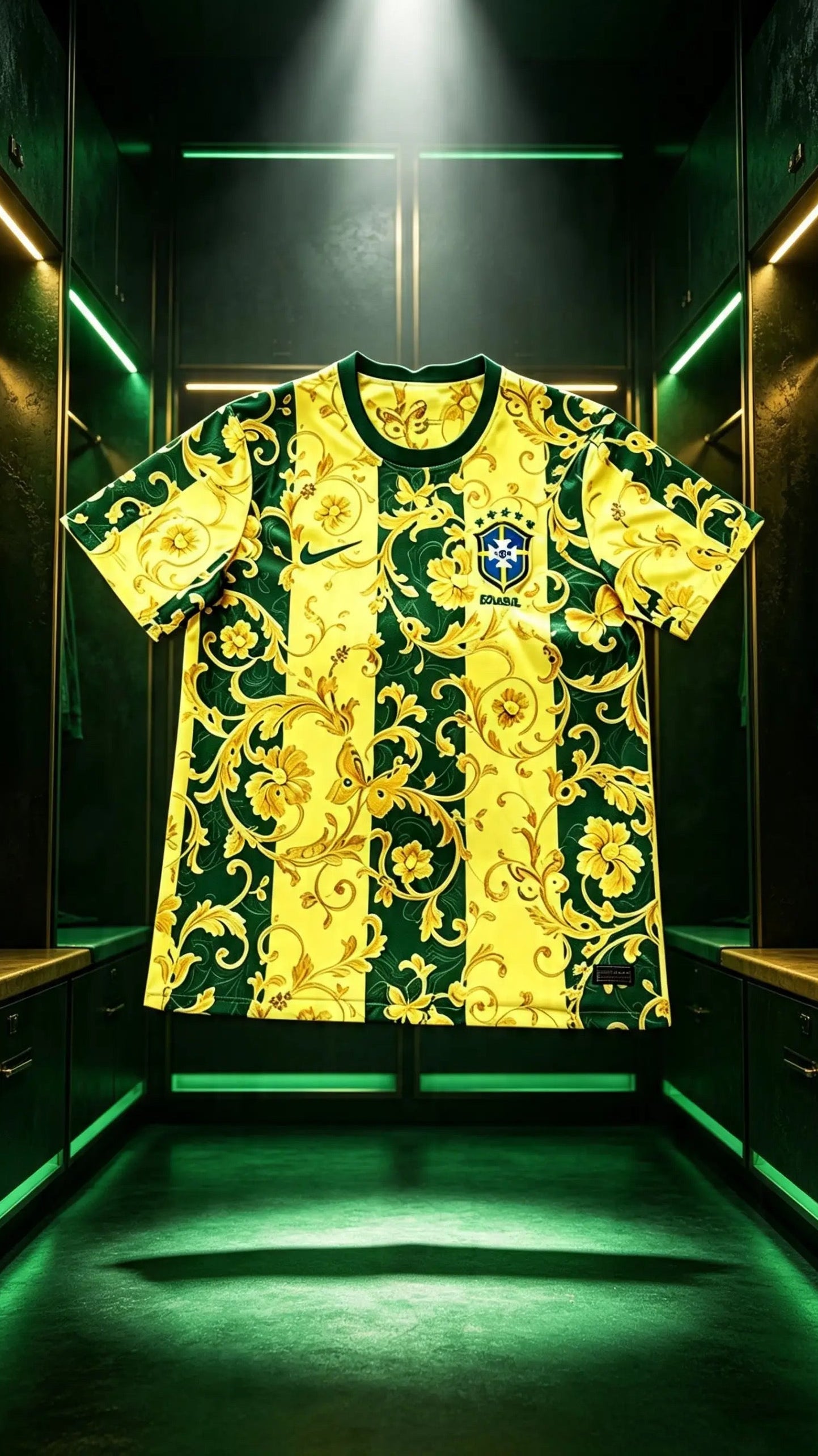 Brazil Special Edition Training Man Jersey 2025(מגיע בלי שם ומספר)