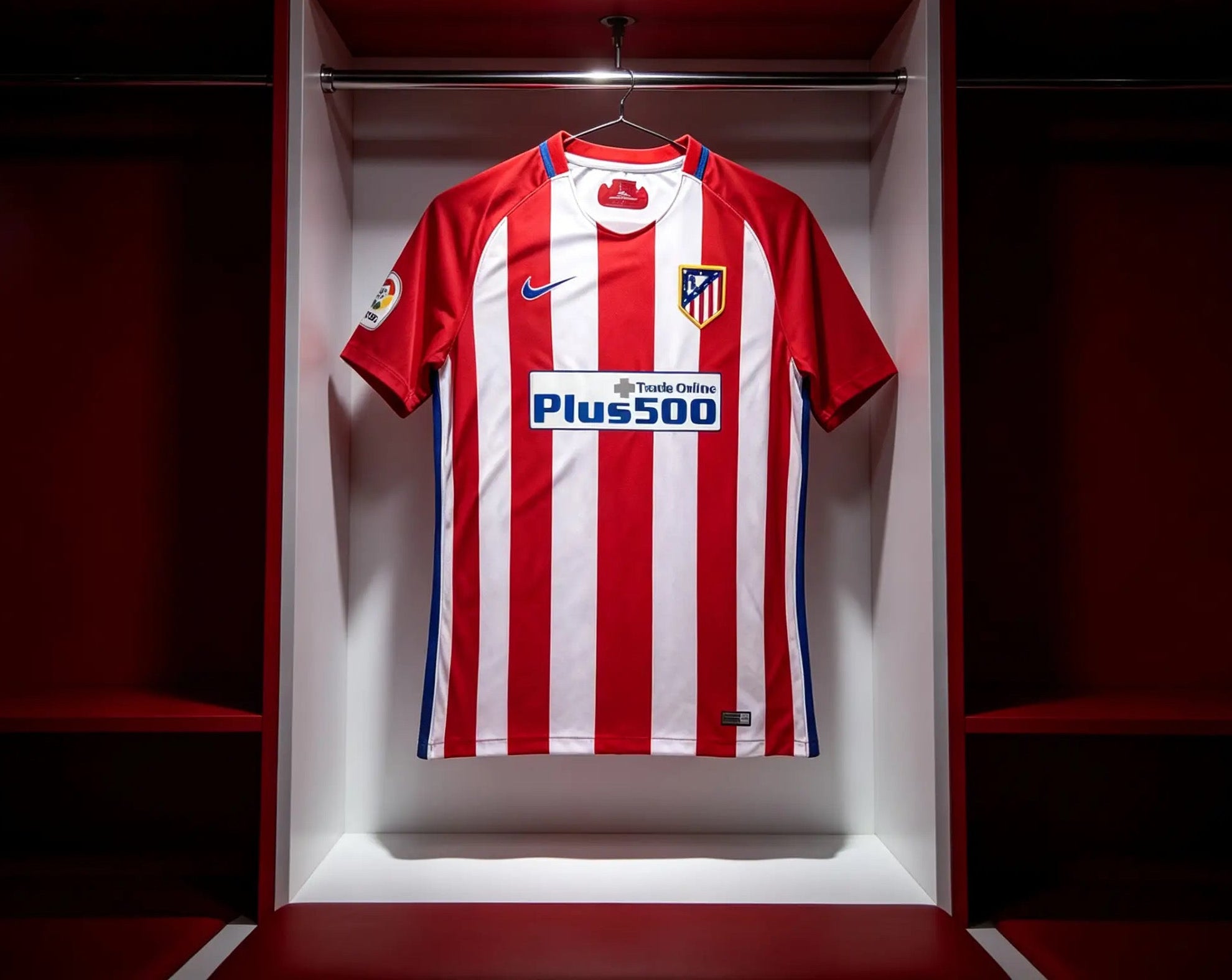 16-17 Atletico Madrid home retro jersey