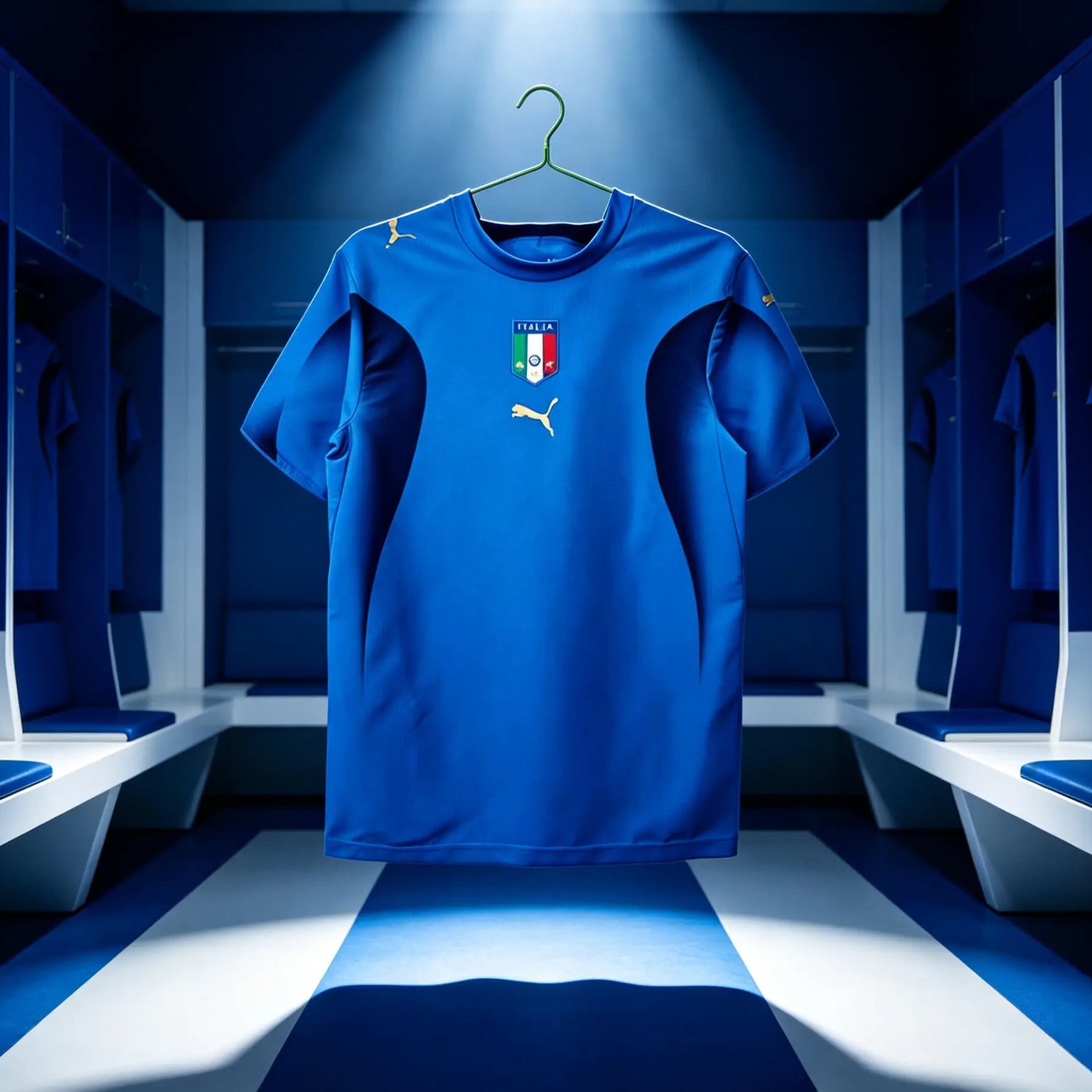 Italy Retro Home Jersey 2006
